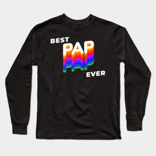 Best Pap ever Grandpa father day Long Sleeve T-Shirt